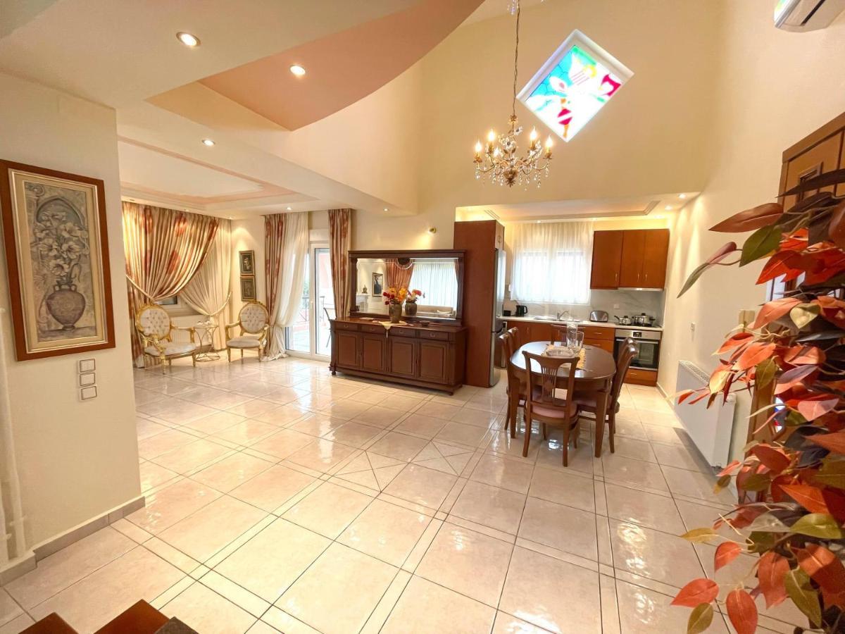 Endless Blue Seaside Villa ปาเลออน ซิฟลิคิออน ภายนอก รูปภาพ